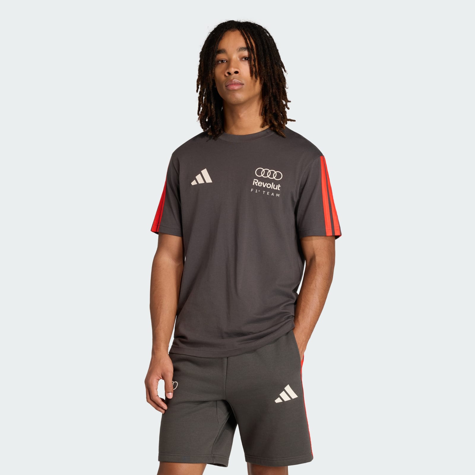 adidas Audi Revolut F1 Team DNA Short Sleeve Tee