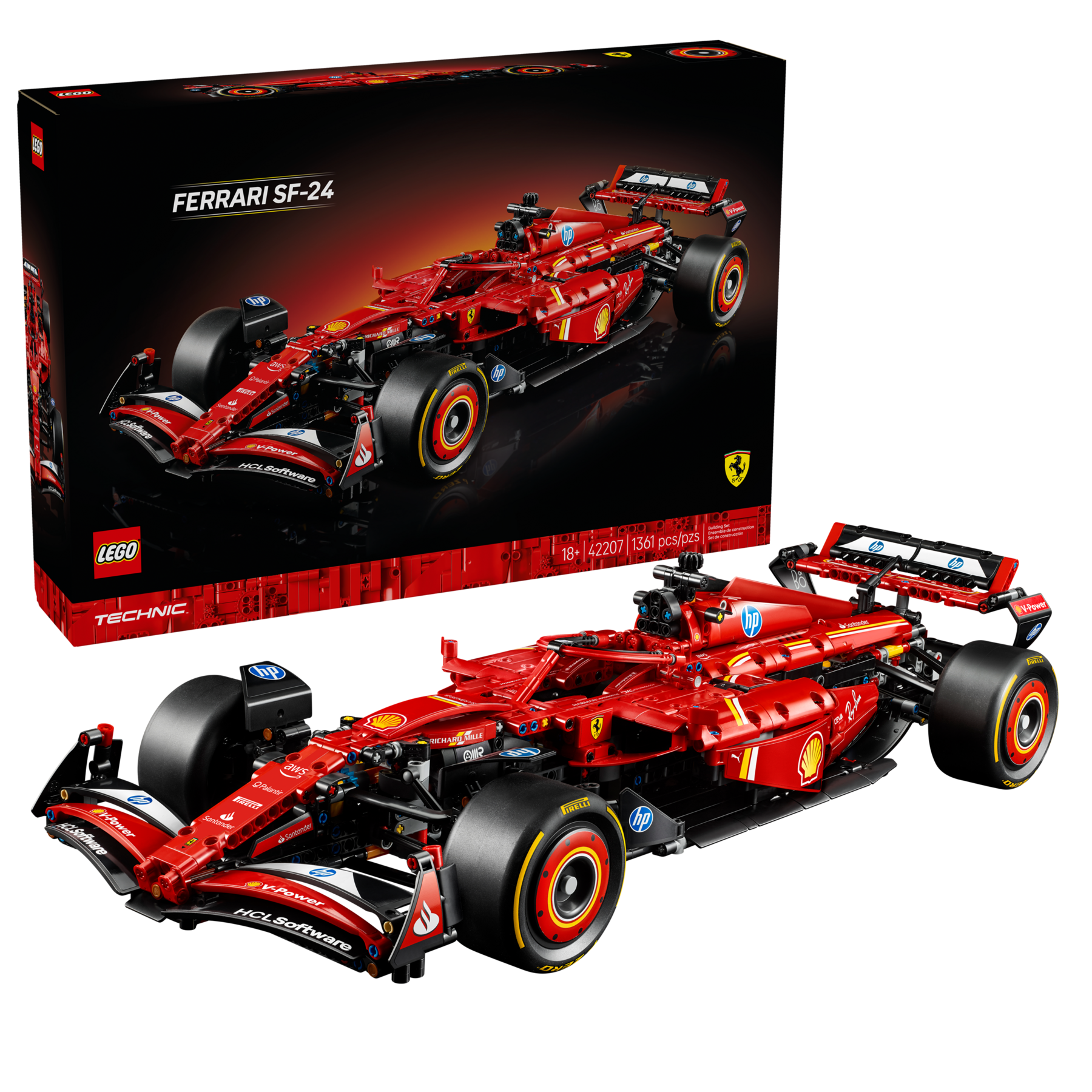 LEGO Ferrari SF-24 F1 Car 42207