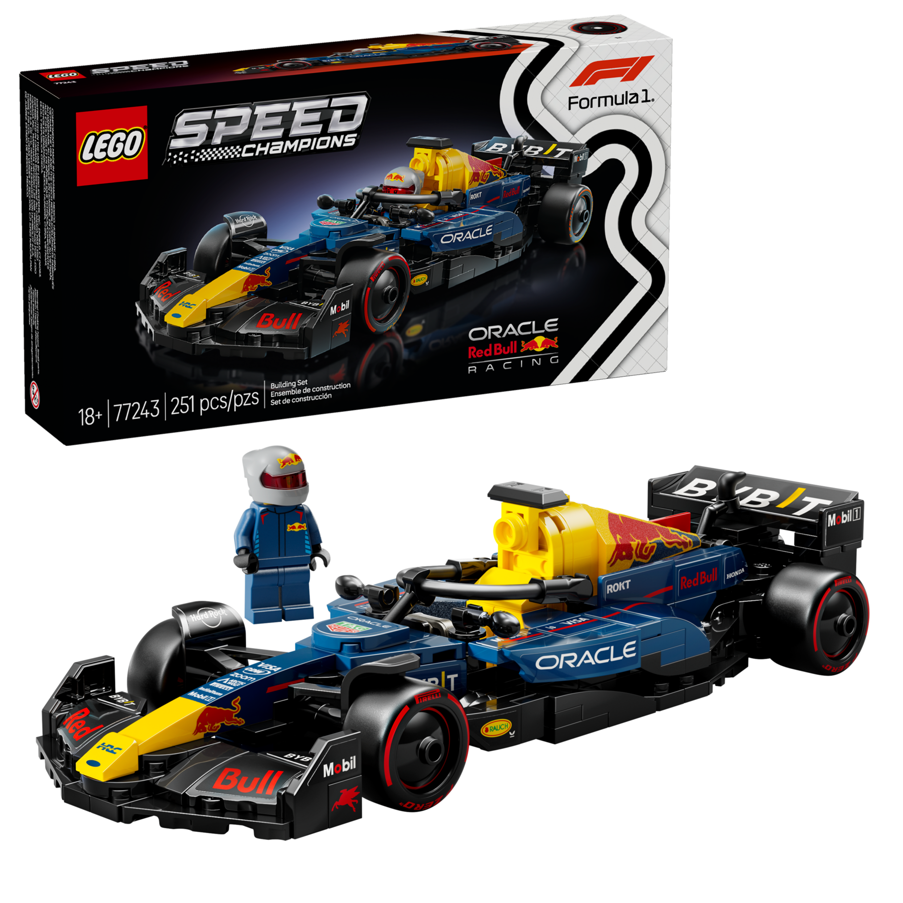 LEGO Oracle Red Bull Racing RB20 F1 Race Car 77243