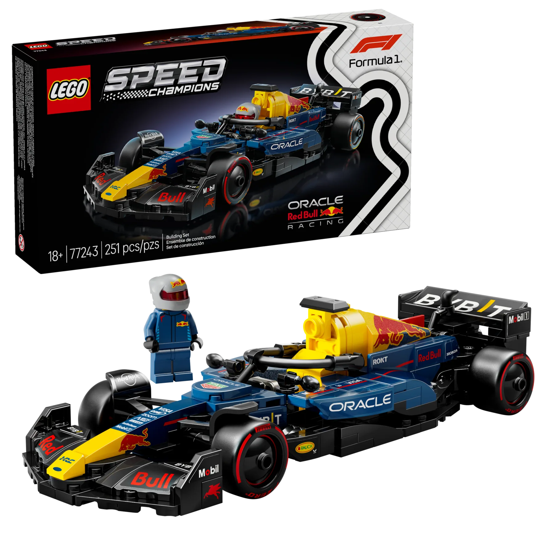 LEGO Oracle Red Bull Racing RB20 F1 Race Car 77243