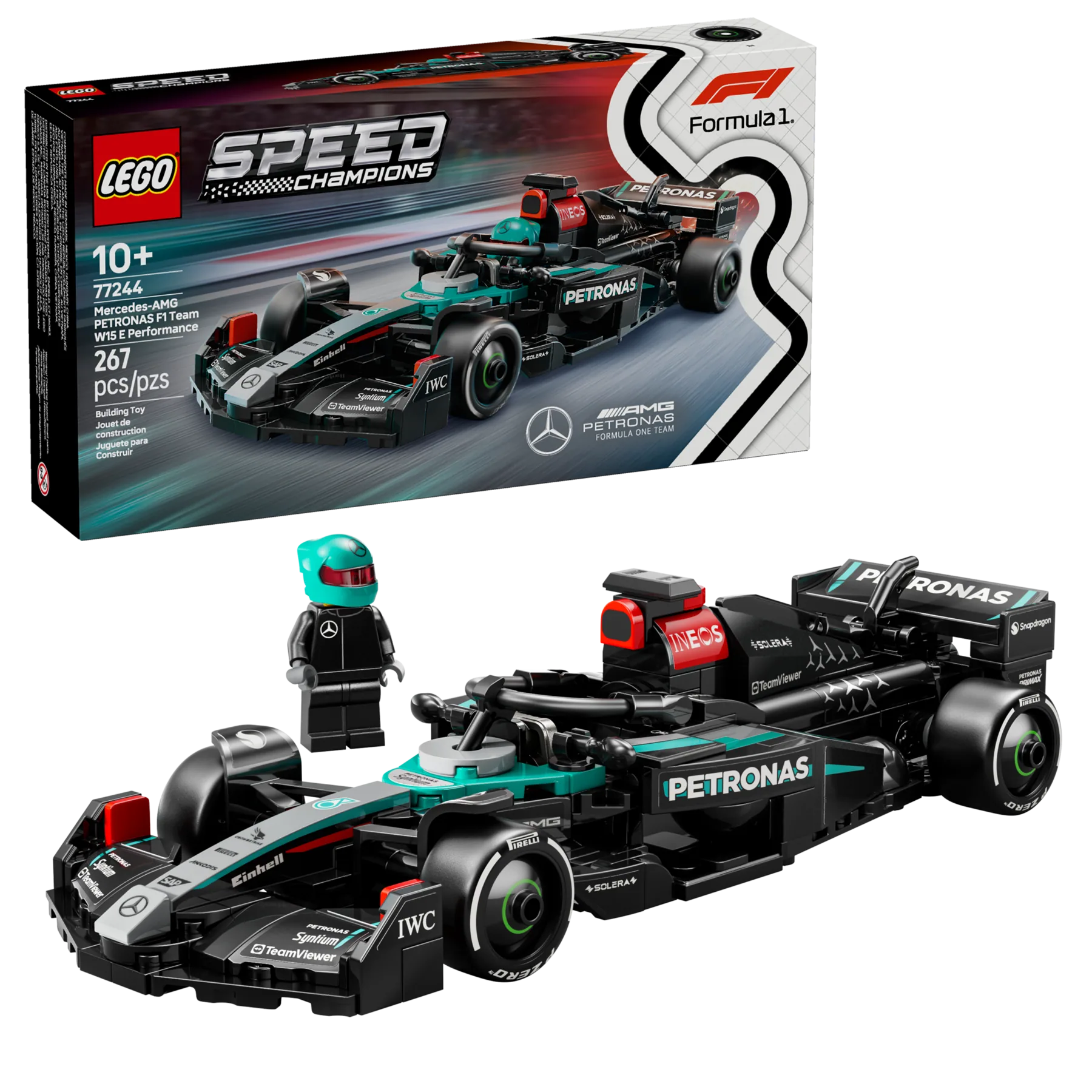LEGO Mercedes-AMG F1 W15 Race Car 77244