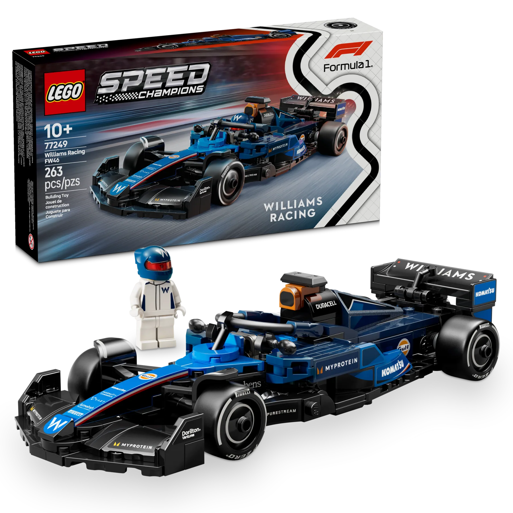 LEGO Williams Racing FW46 F1 Race Car 77249
