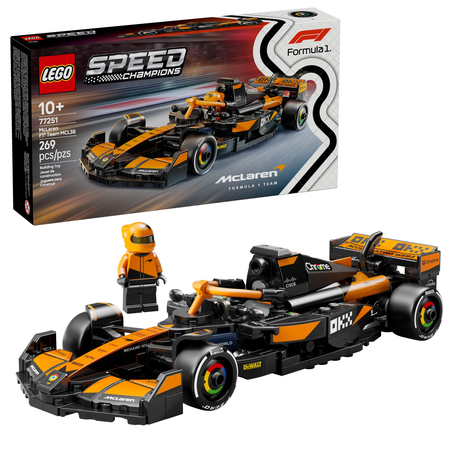 LEGO McLaren F1 Team MCL38 Race Car 77251