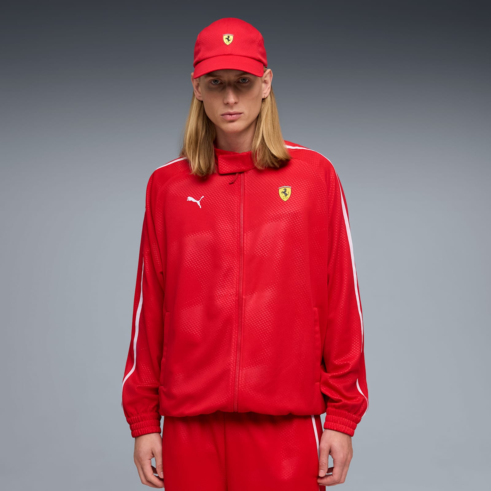 PUMA Scuderia Ferrari T7 Oversized Track Jacket Men