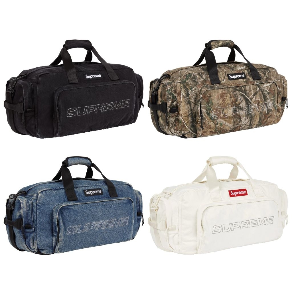 Supreme Denim Duffle Bag FW25