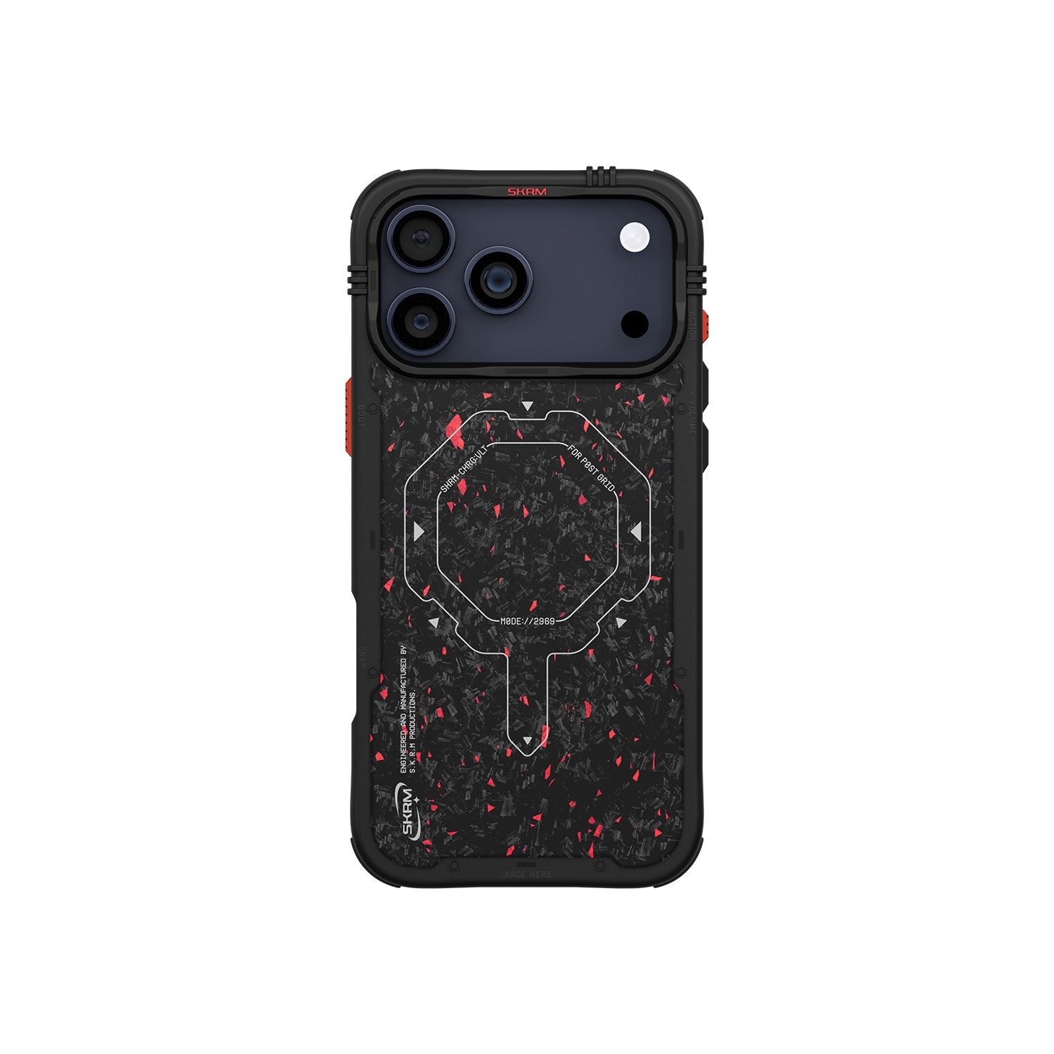 Skinarma Vektor Forged Carbon Mag-Charge Case (iPhone 17)
