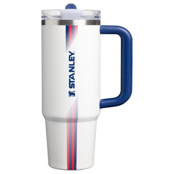 Stanley Quencher ProTour Flip Straw Tumbler 30oz Team White Dark Blue (Country Collection)