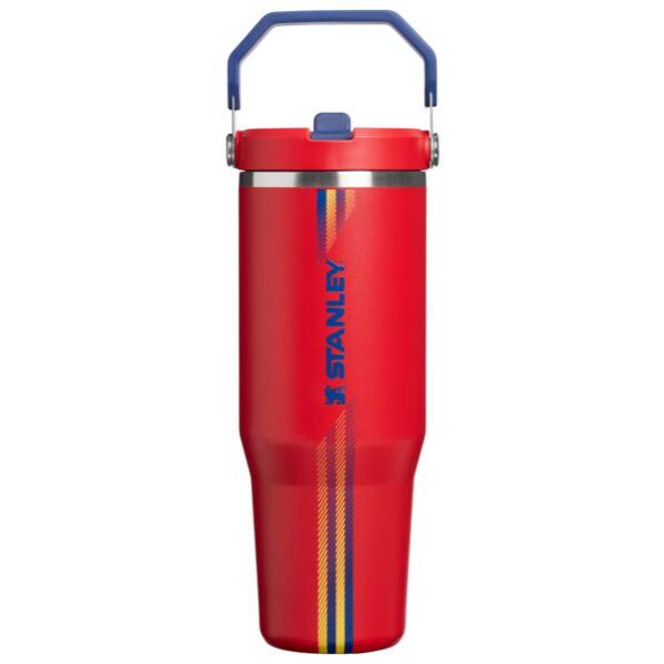 Stanley IceFlow Flip Straw 2.0 Tumbler 30oz Team Red Dark Blue (Country Collection)
